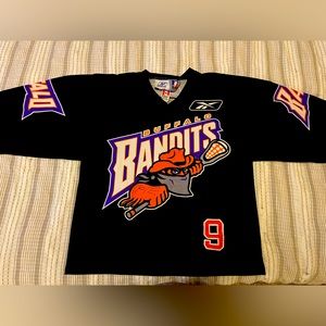 Buffalo Bandits Stitched Mark Steenhuis Jersey (Signed)